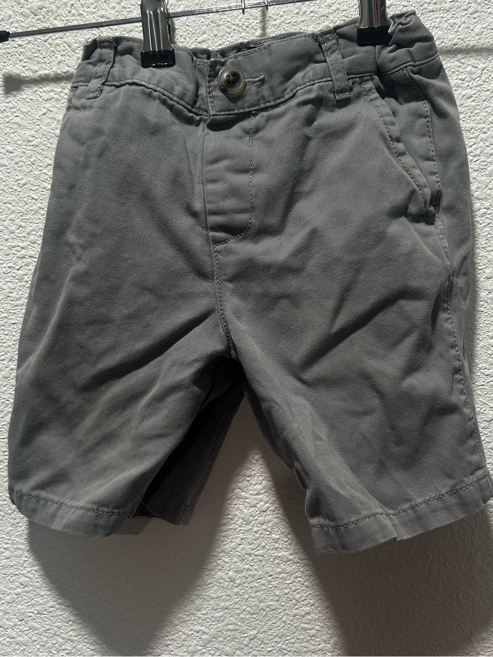 The Children's Place Gray Flat Front Boys Shorts